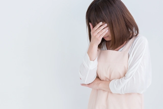 疲れた保育士